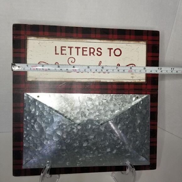 Three Girls & A Wish Letters To Santa Frame with Wall Pocket - Picture 5 of 6